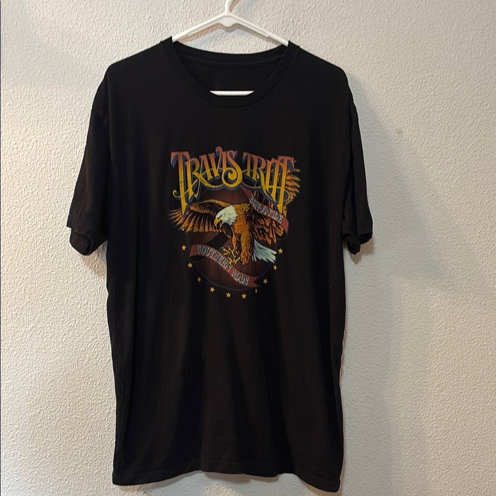 Travis Tritt Black Short Sleeve Graphic Tees